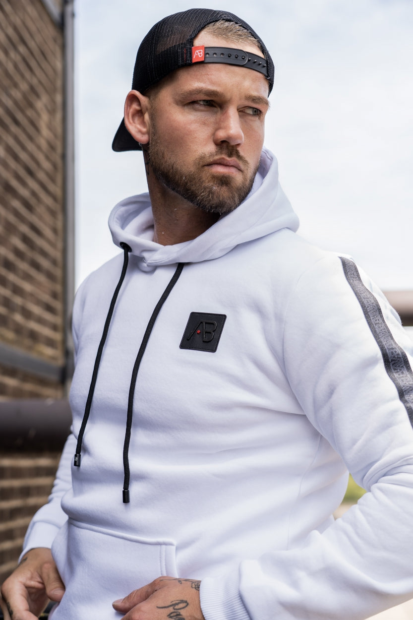 Flag Hoodie | White