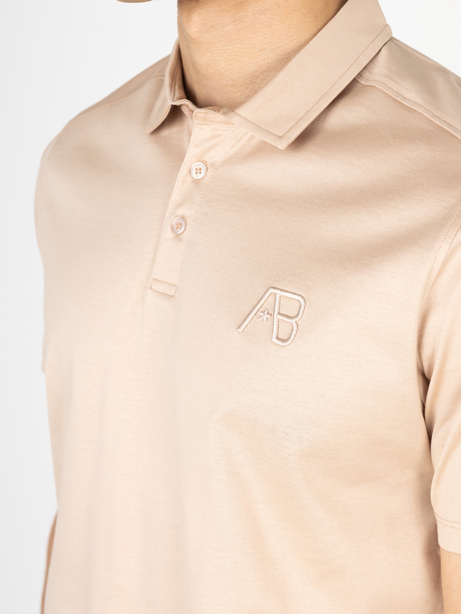 Premium Interlock Polo | Doeskin