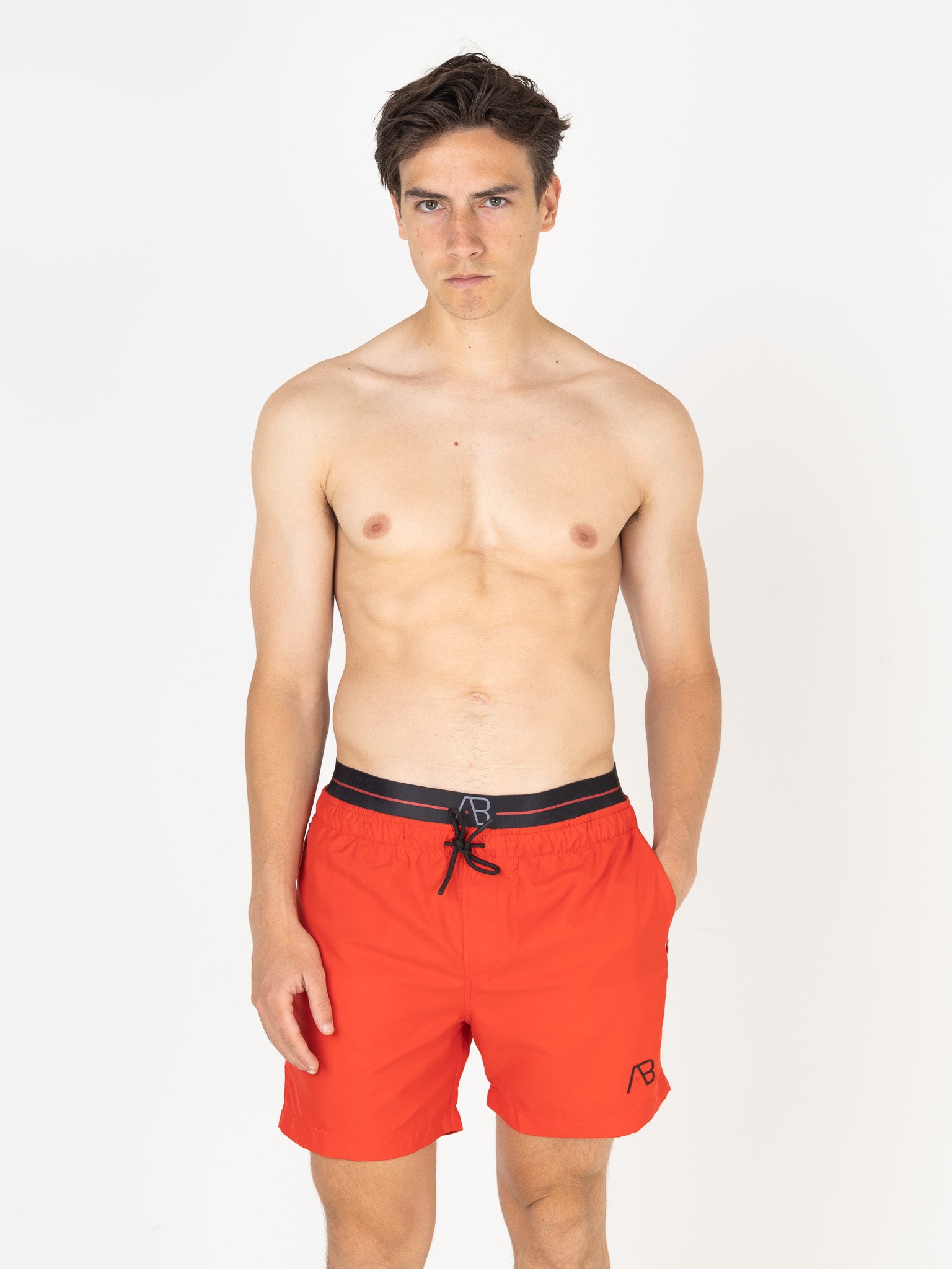 Swim Shorts (Galaxy) | True Red