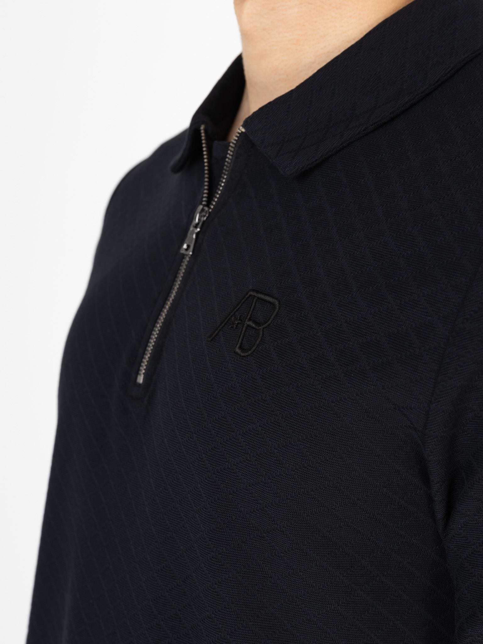 Prestige Set Polo | Jet Black