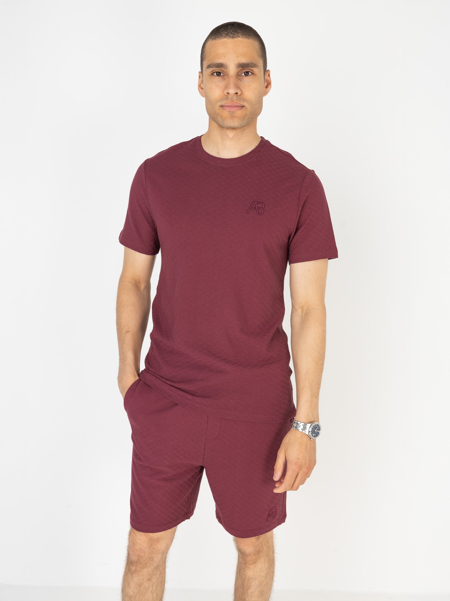 Prestige Set Tee | Bordeaux