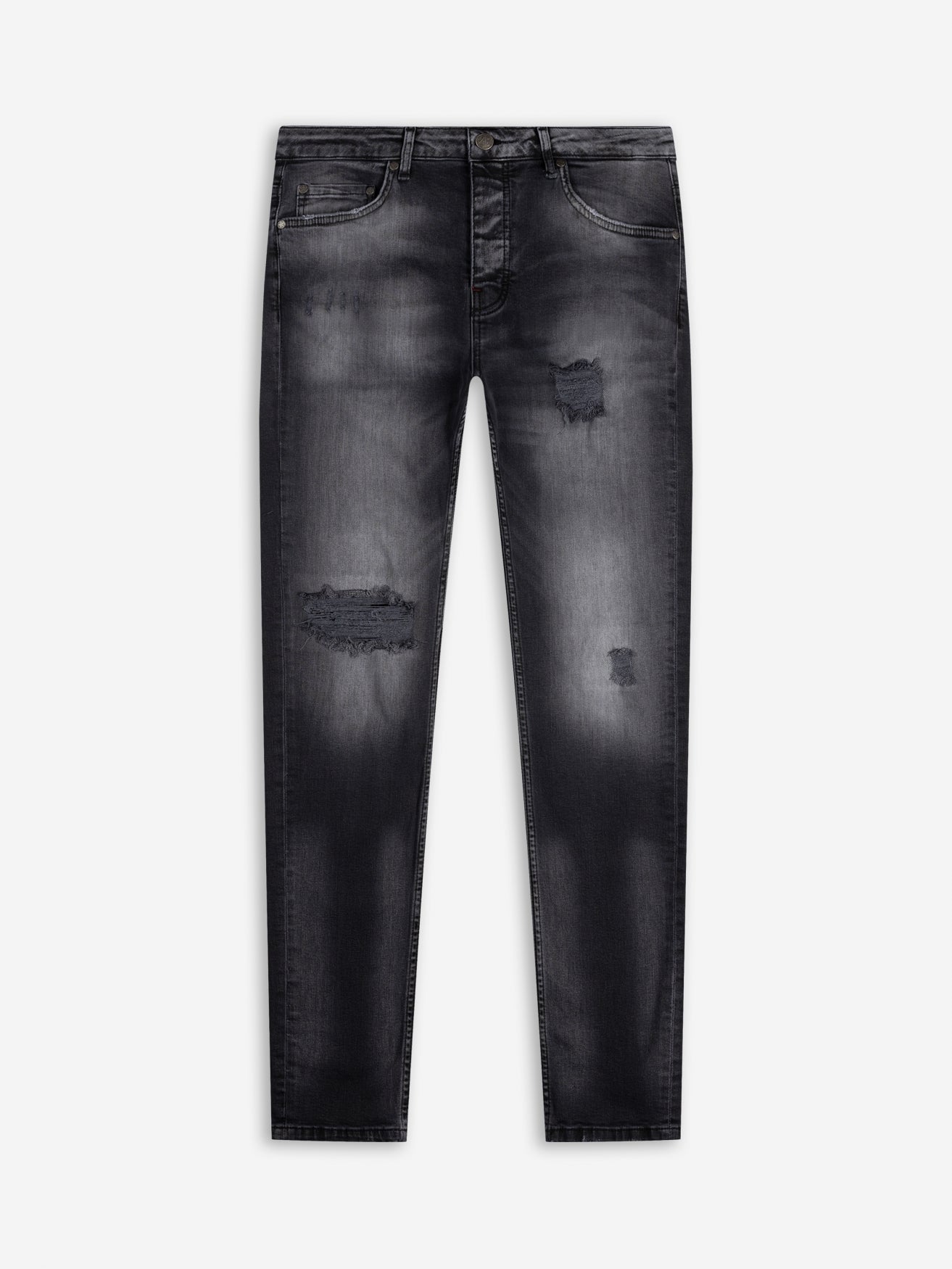Los Angeles Denim Jeans (Slim-Fit) | Jet Black