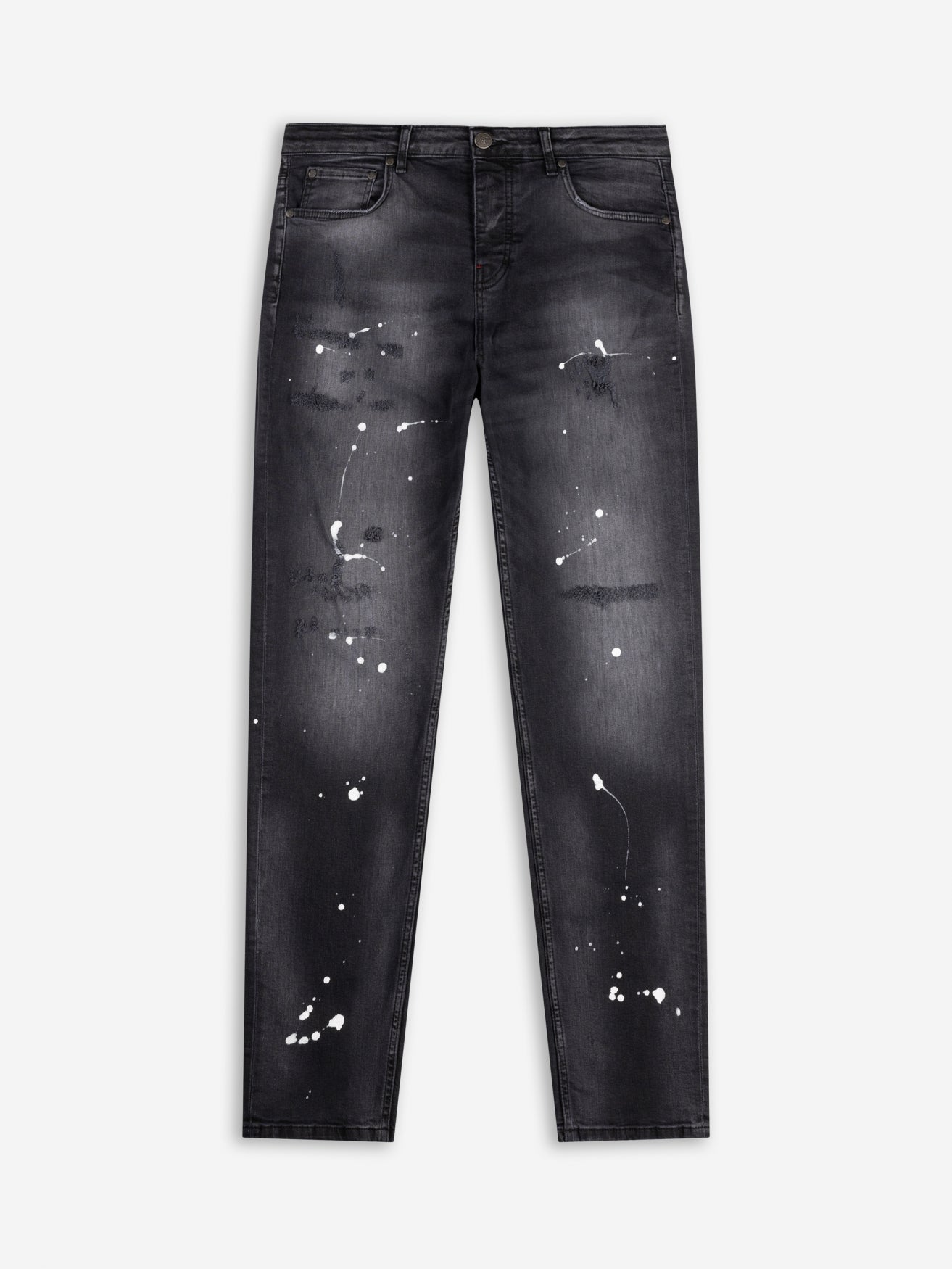 Macau Denim Jeans (Regular-Fit) | Jet Black