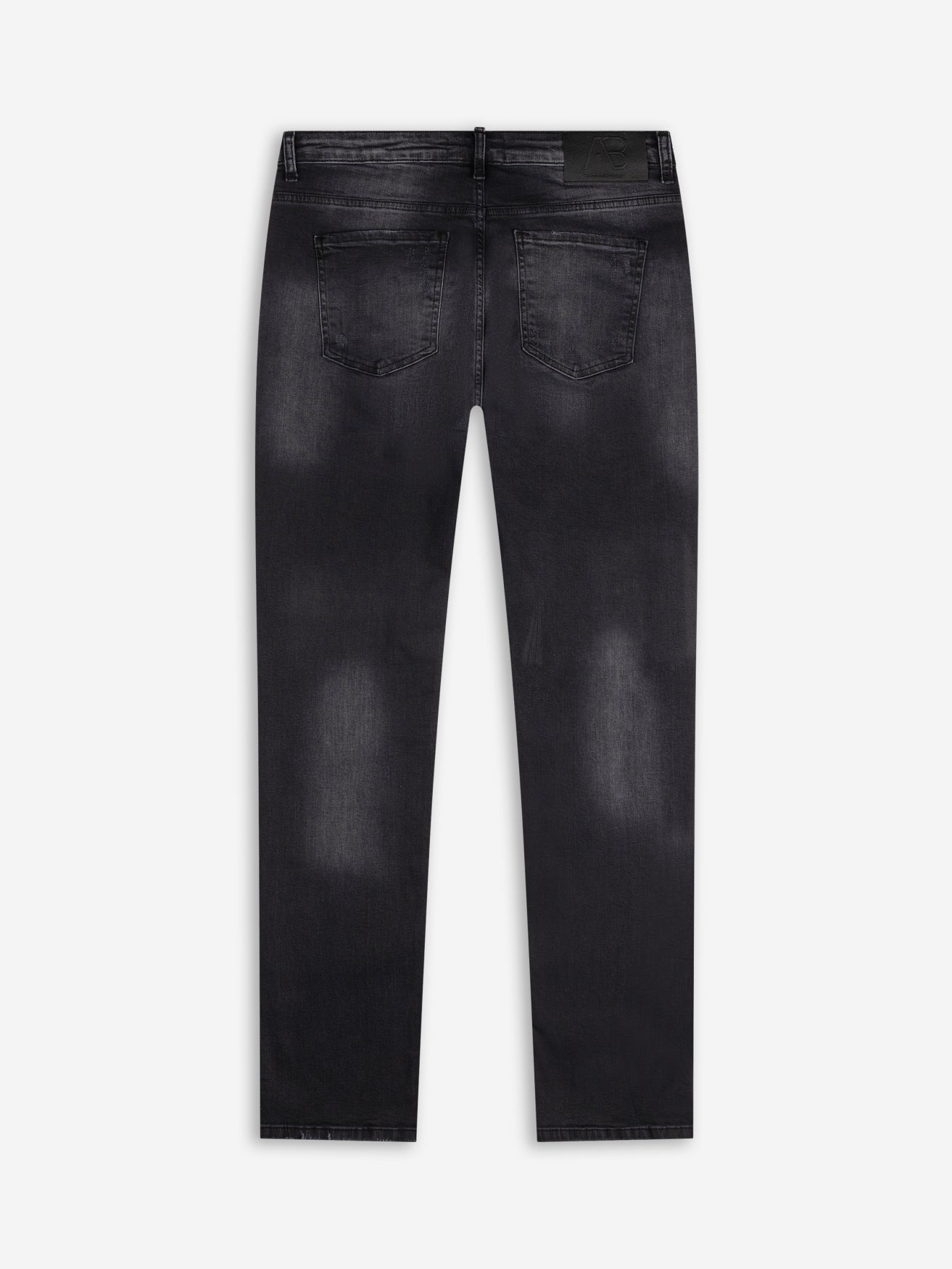 Slim-Fit Denim Jeans Paint | Dark Blue | Jet Black