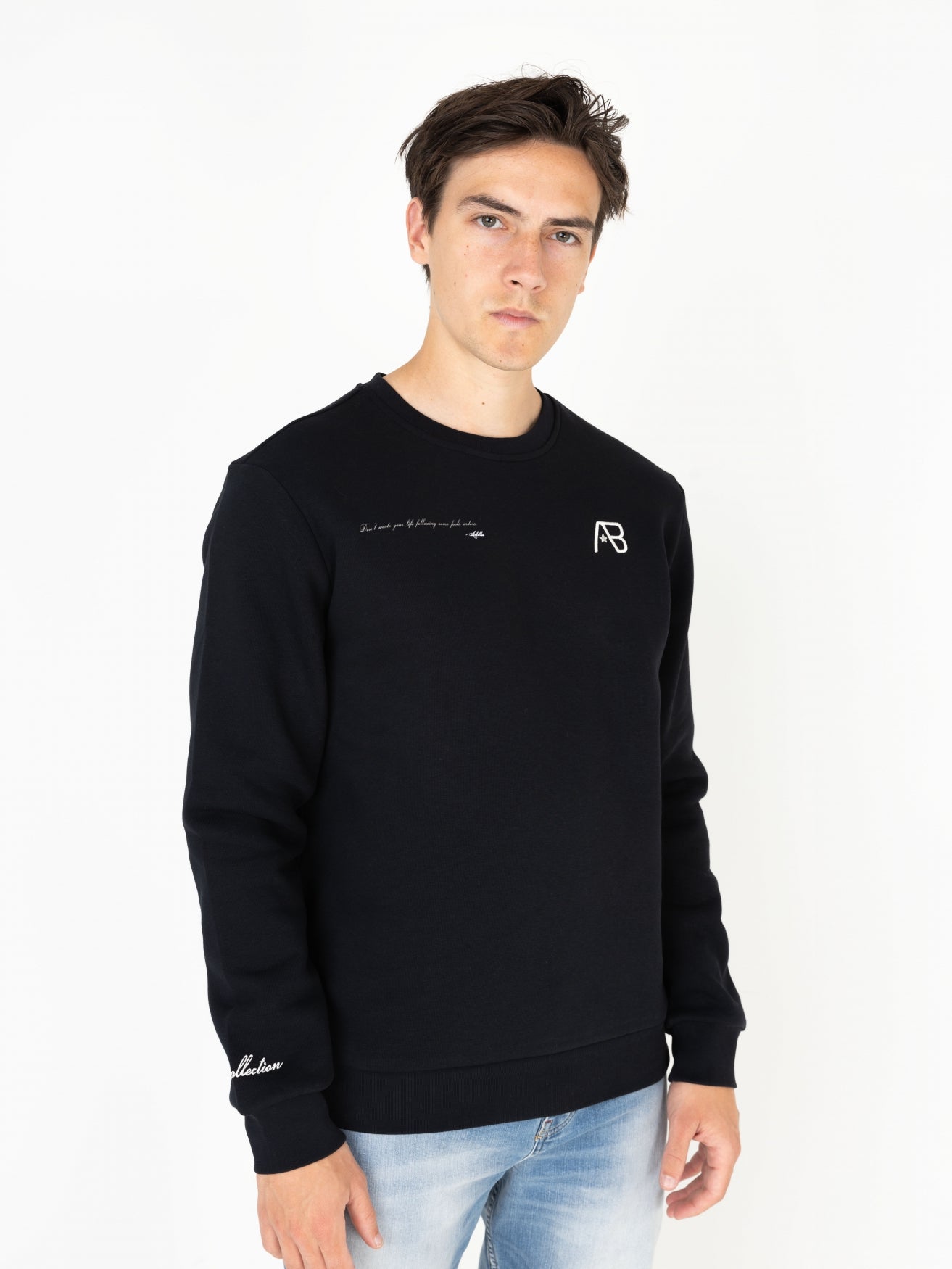 Art Crewneck | Jet Black
