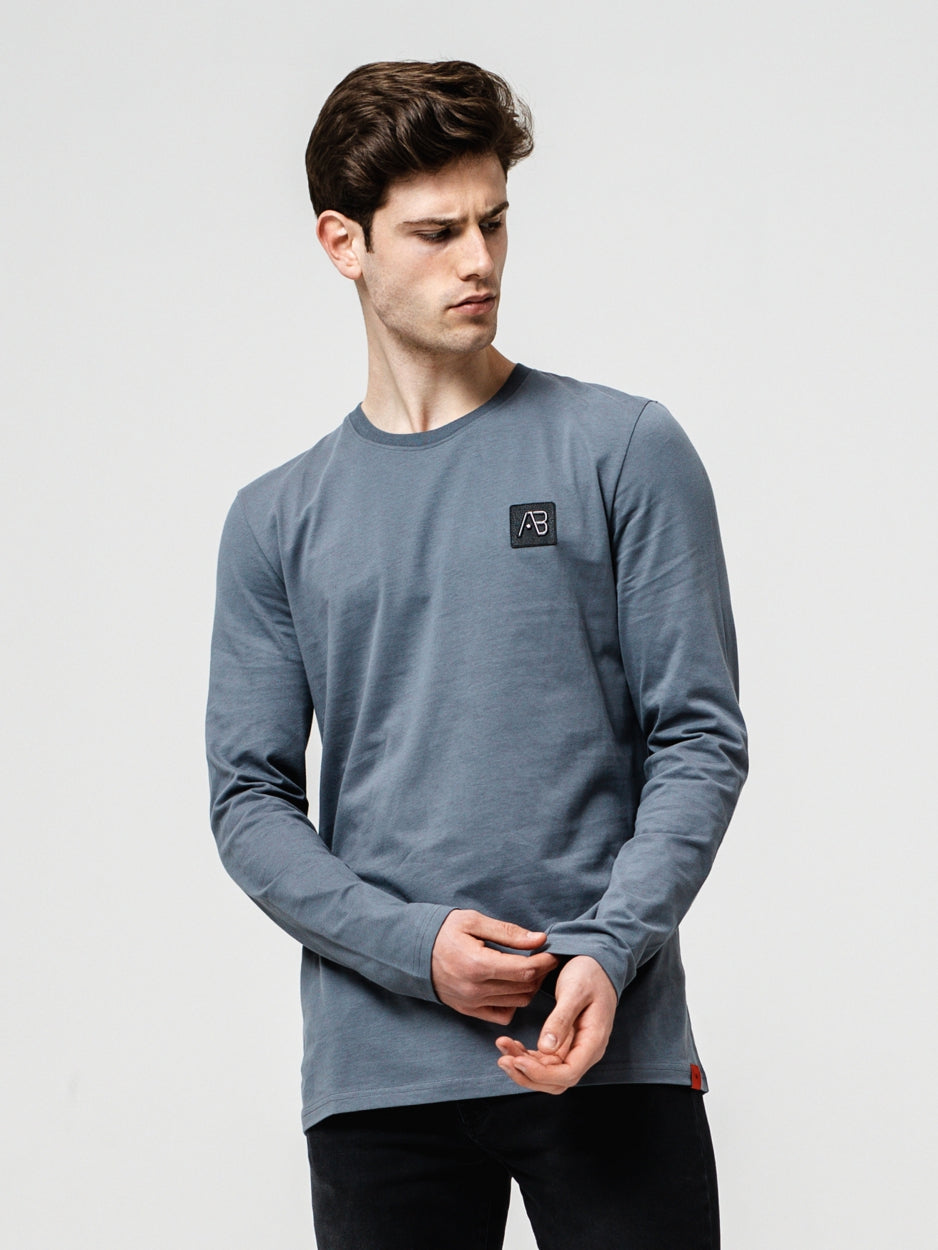 Longsleeve Tee | Grey - AB Lifestyle