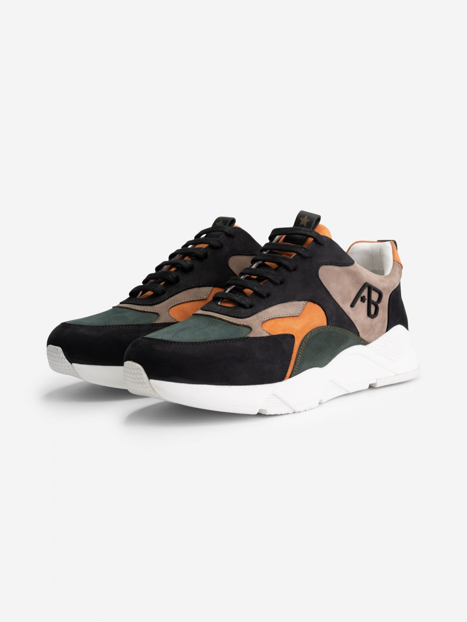 Runners | Dark Green Orange - AB Lifestyle