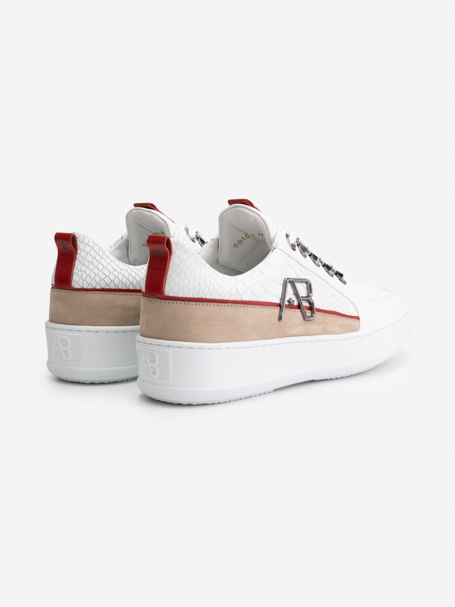 Footwear Leather | White Sand