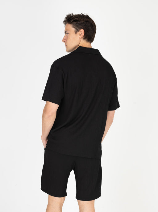 Riveira Shirt | Jet Black