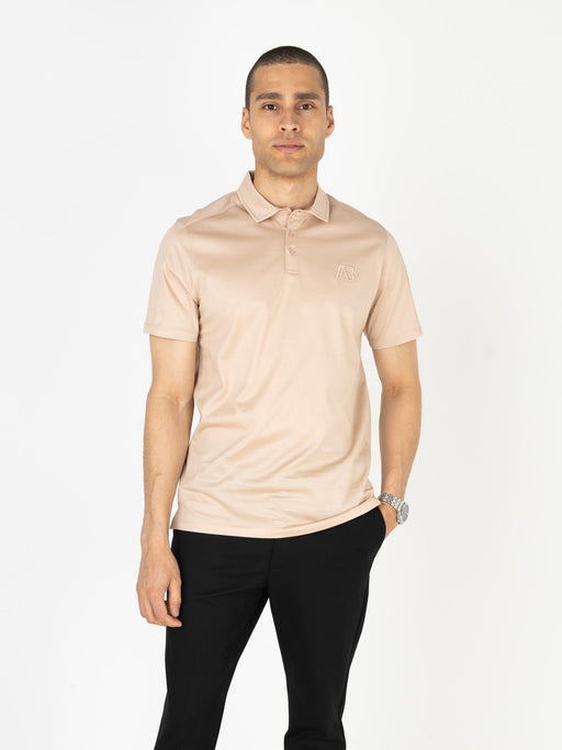 Premium Interlock Polo | Doeskin