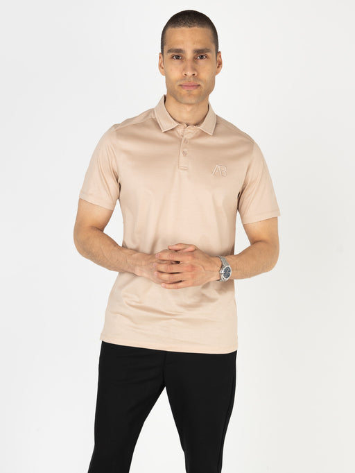 Premium Interlock Polo | Doeskin