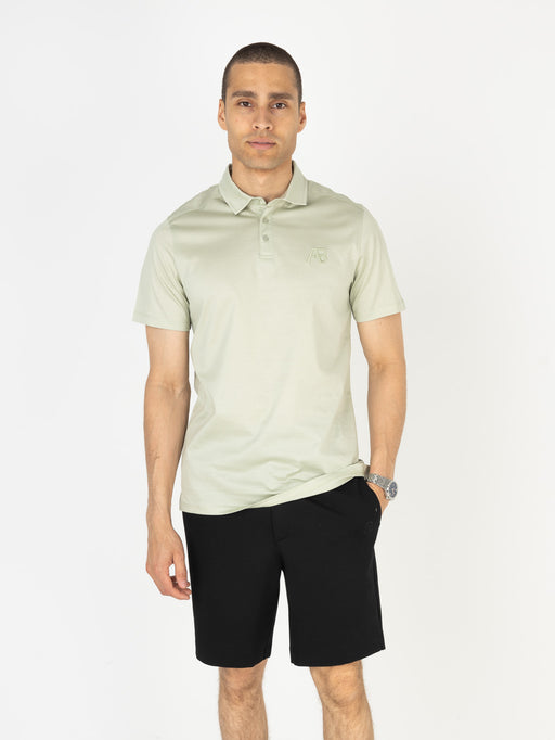 Premium Interlock Polo | Desert Sage