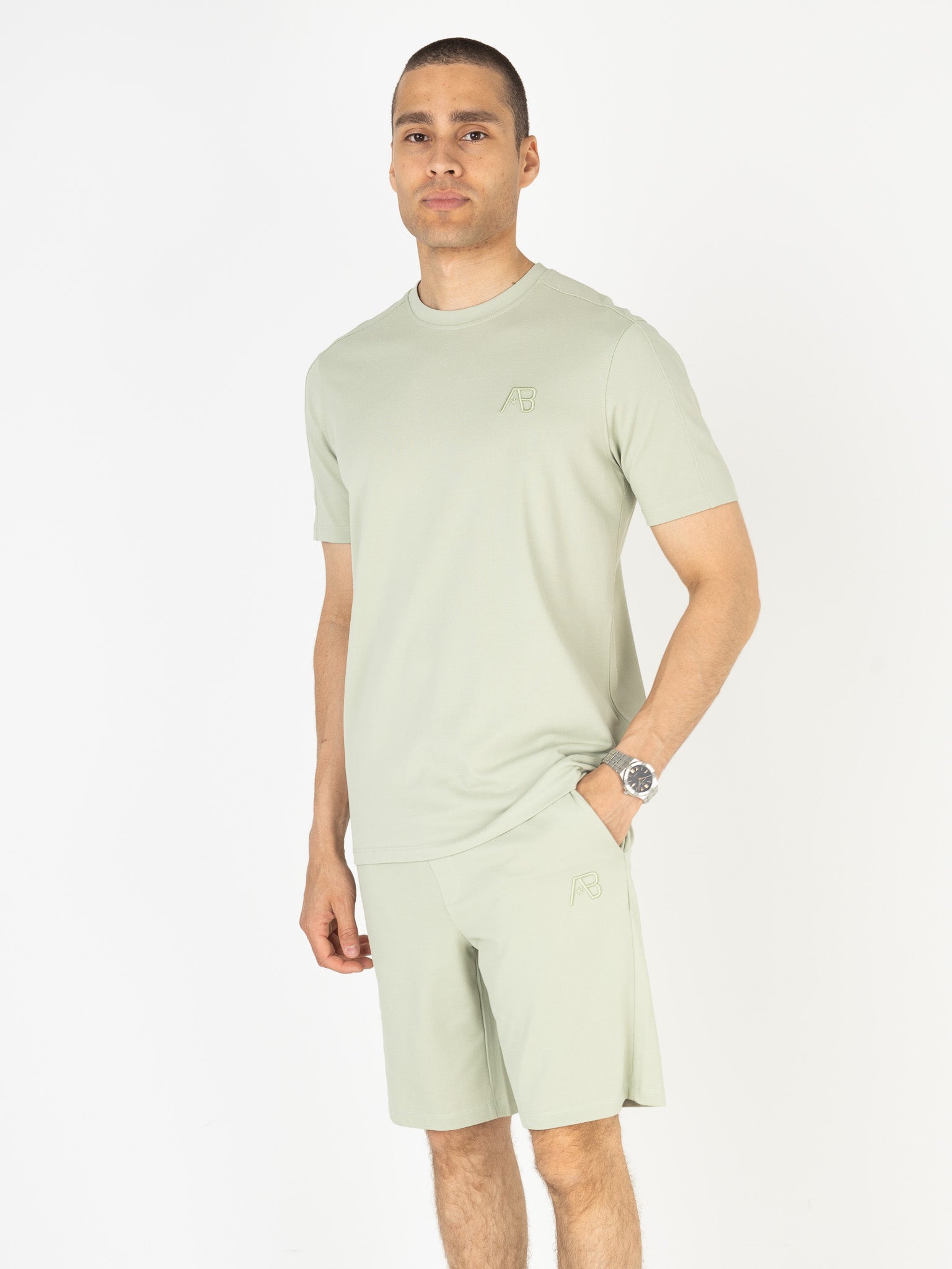 Prime Set Tee | Sage Green