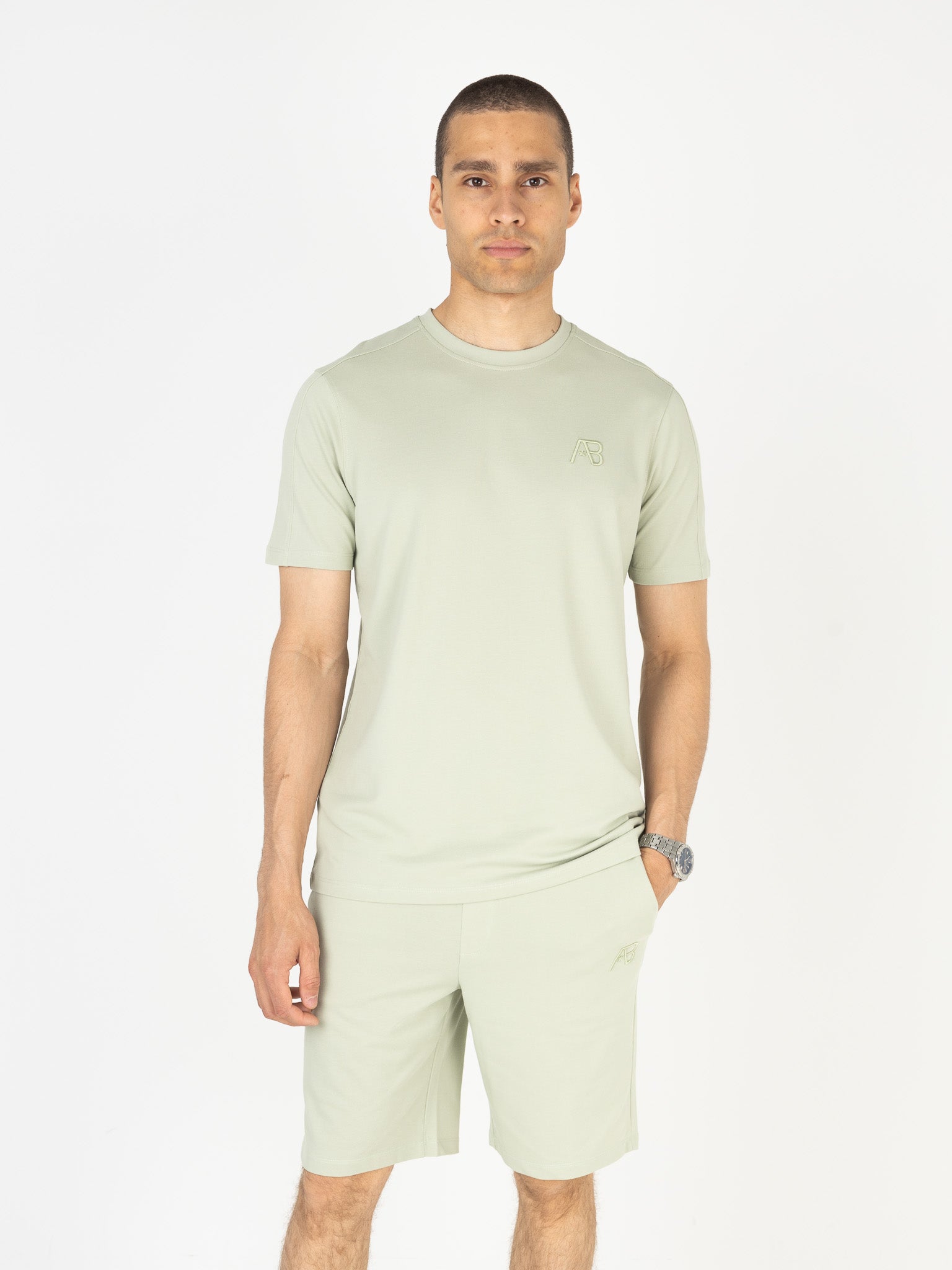 Prime Set Tee | Sage Green