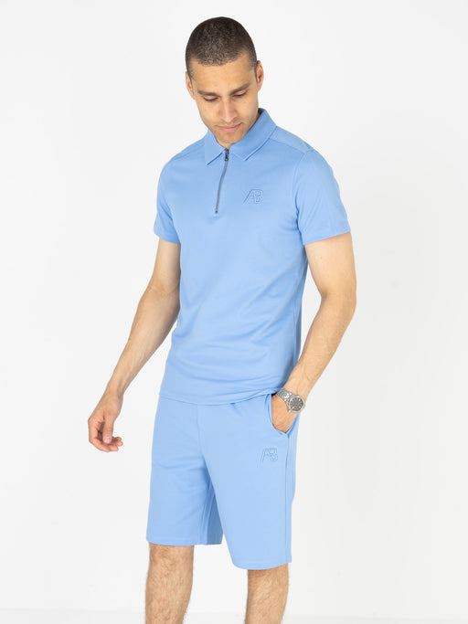 Prime Set Polo | Cornflower Blue