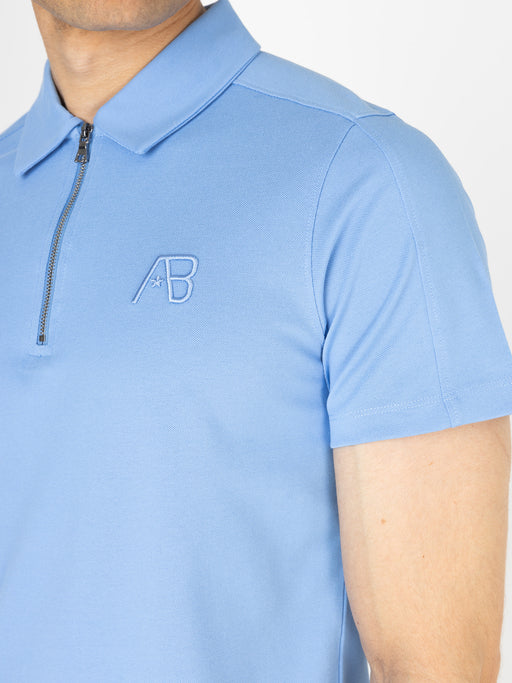 Prime Set Polo | Cornflower Blue