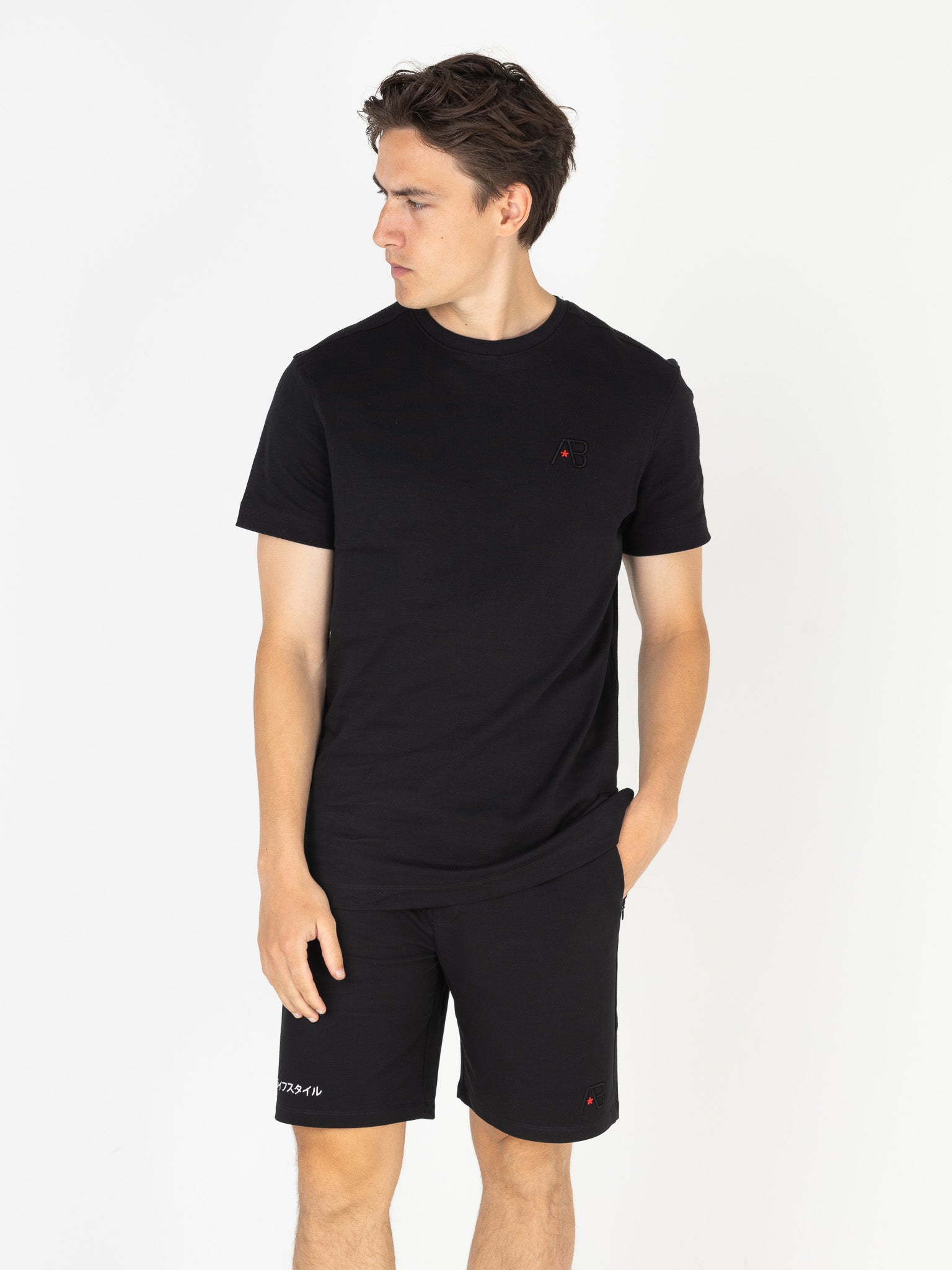 Ink Tee (Crane) | Jet Black