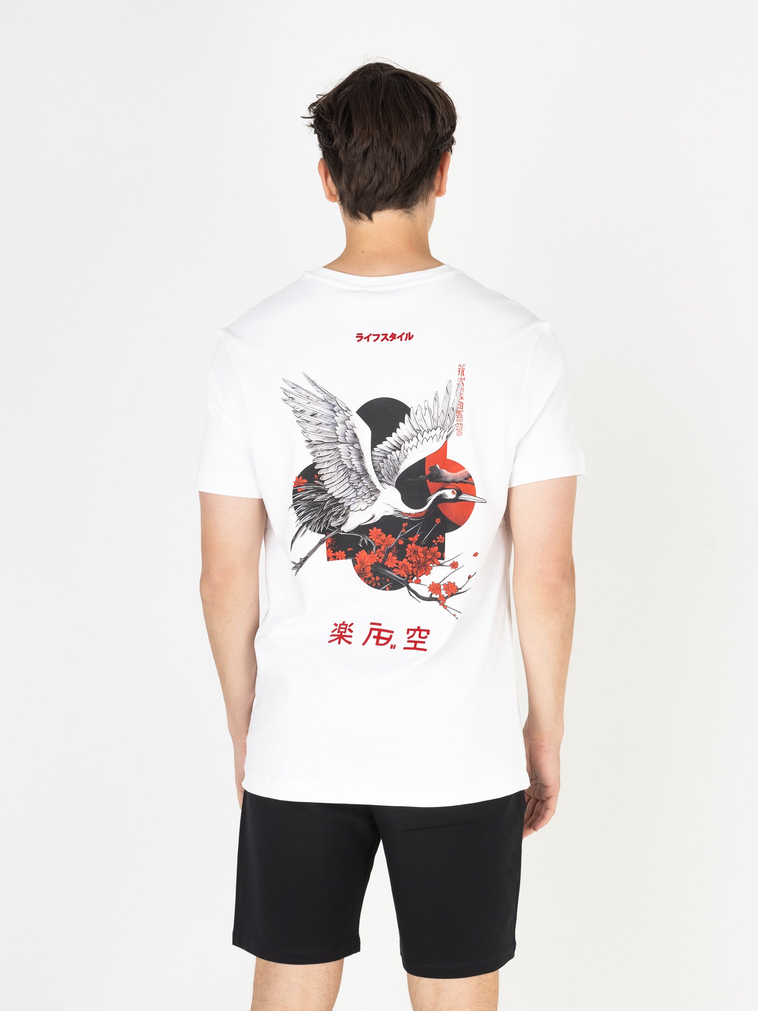 Ink Tee (Crane) | Bright White