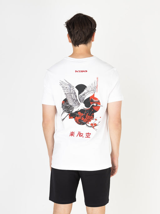Ink Tee (Crane) | Bright White