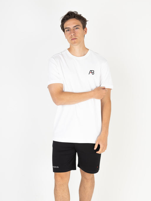 Ink Tee (Panda) | Bright White