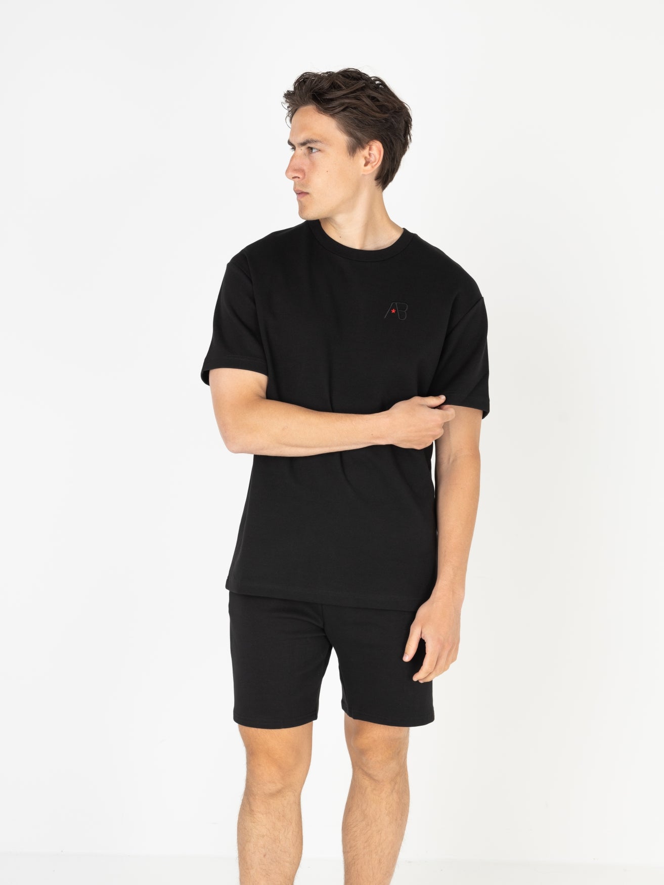 Basic Regular-Fit Tee | Jet Black