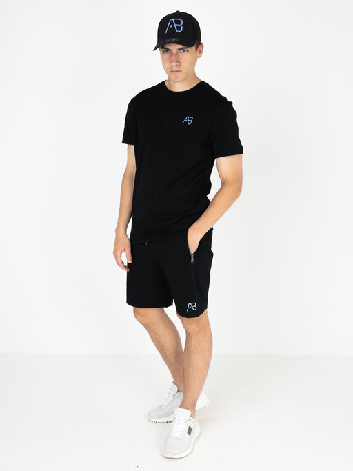 Festival Short | Jet Black / Cornflower Blue