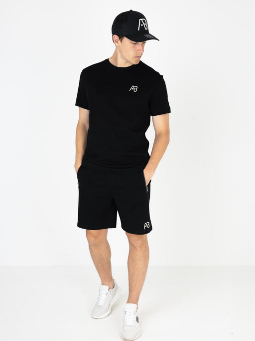 Festival Short | Jet Black / White Swan