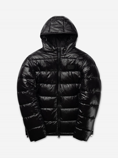 Shiny on sale puffer jacket