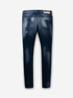 Slim Denim Jeans | Blue - Paint