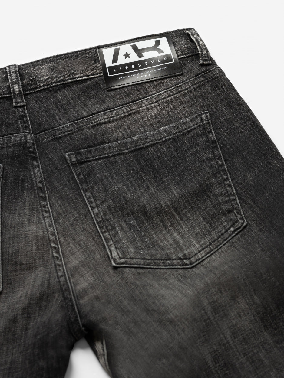 Slim Denim Jeans | Dark Grey