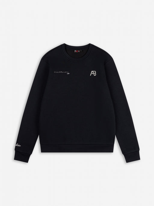 Art Crewneck | Jet Black