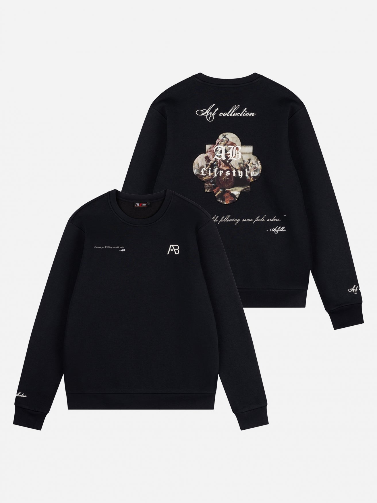 Art Crewneck | Jet Black