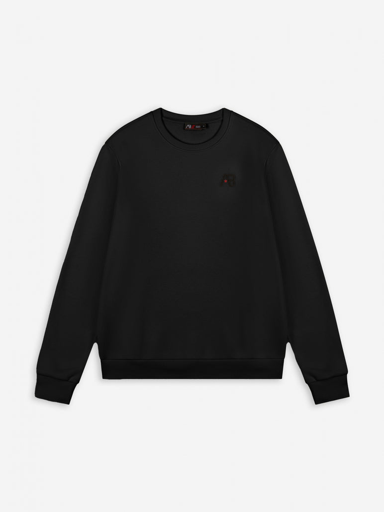 Basic Crewneck | Jet Black