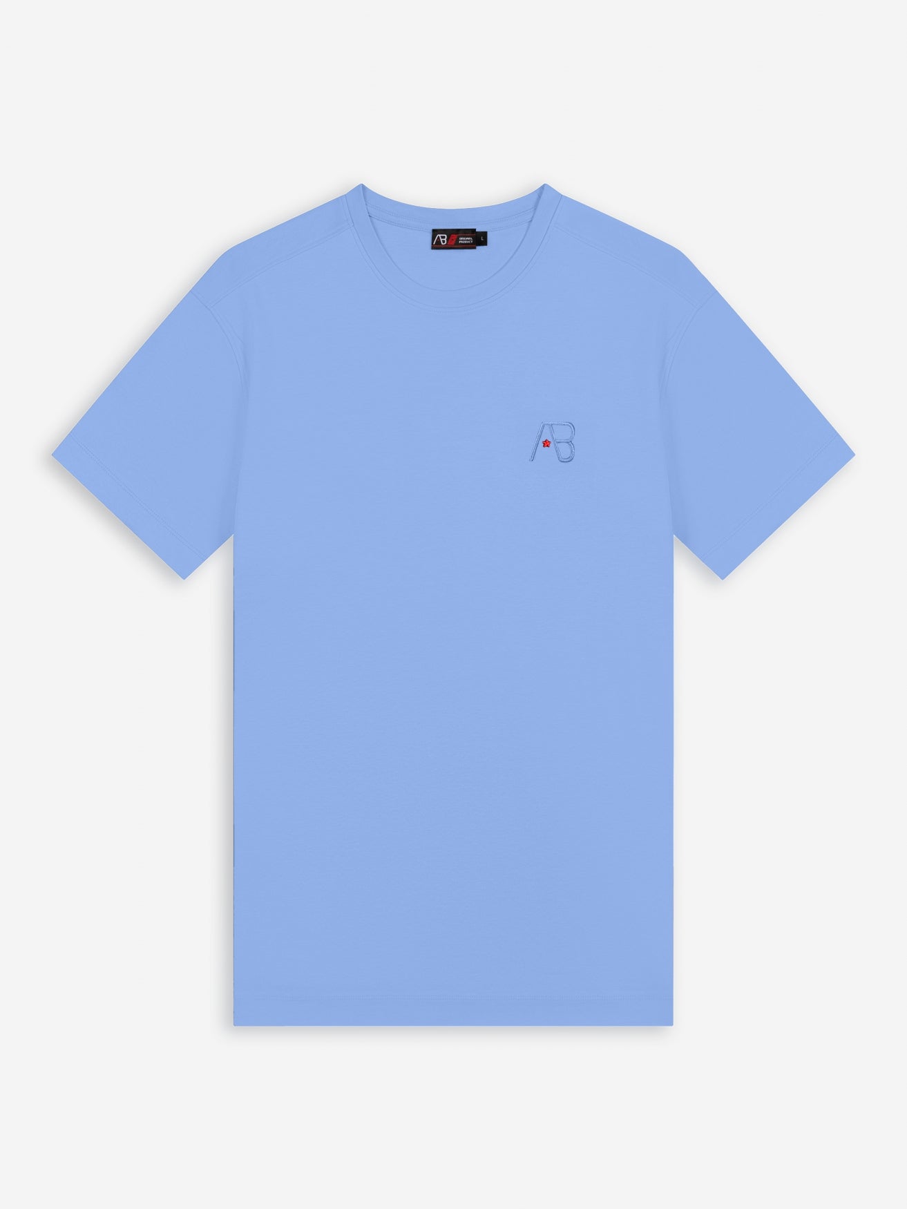 Basic Slim-Fit Tee | Cornflower Blue