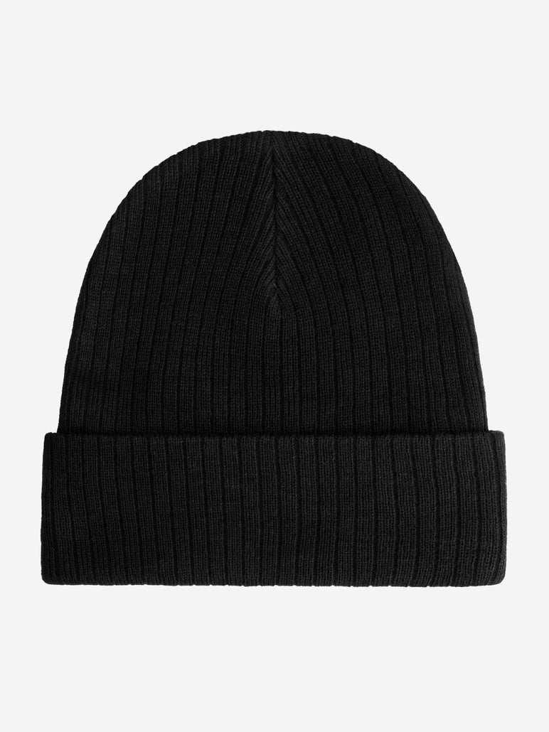 Platinum Beanie | Jet Black