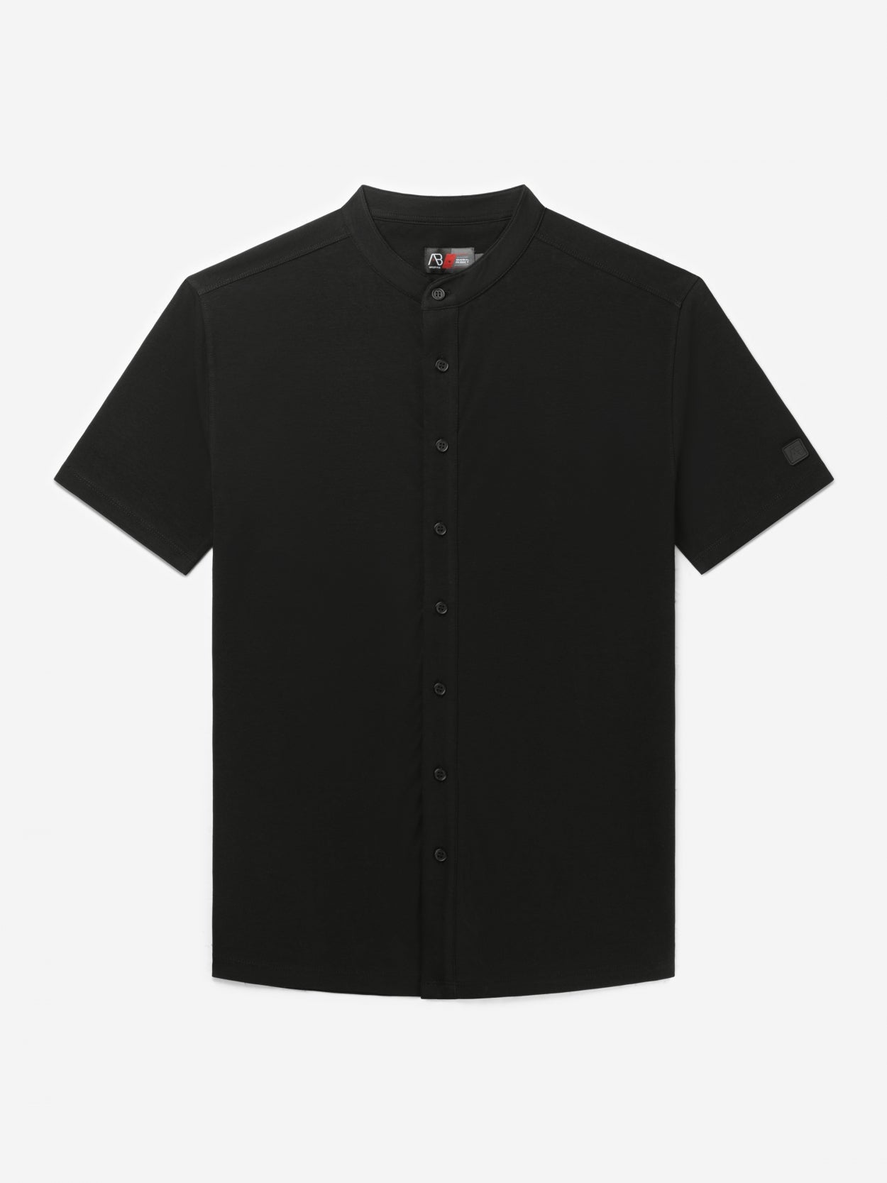 Button Up Short-Sleeve | Jet Black