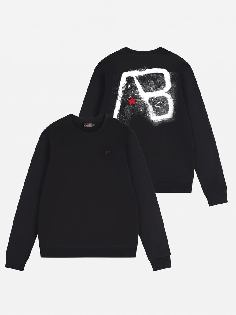 Canvas Crewneck | Jet Black