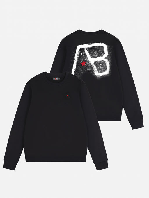 Canvas Crewneck | Jet Black