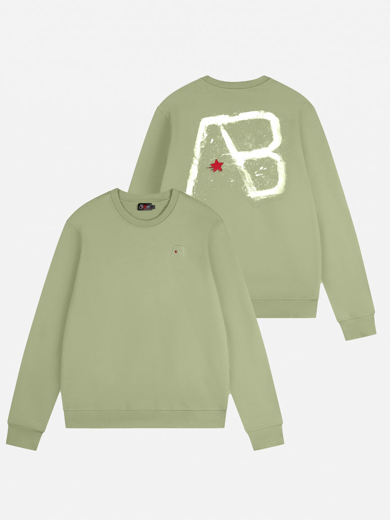 Canvas Crewneck | Desert Sage