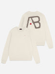 Canvas Crewneck | White Swan