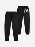 Canvas Jogger | Jet Black