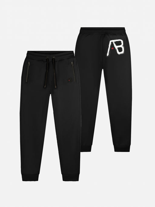 Canvas Jogger | Jet Black