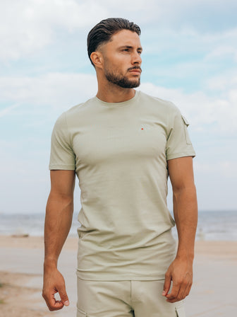 Cargo Tee | Sage Green