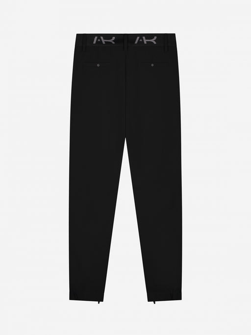 Casual RIB Pants | Jet Black