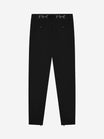 Casual RIB Pants | Jet Black