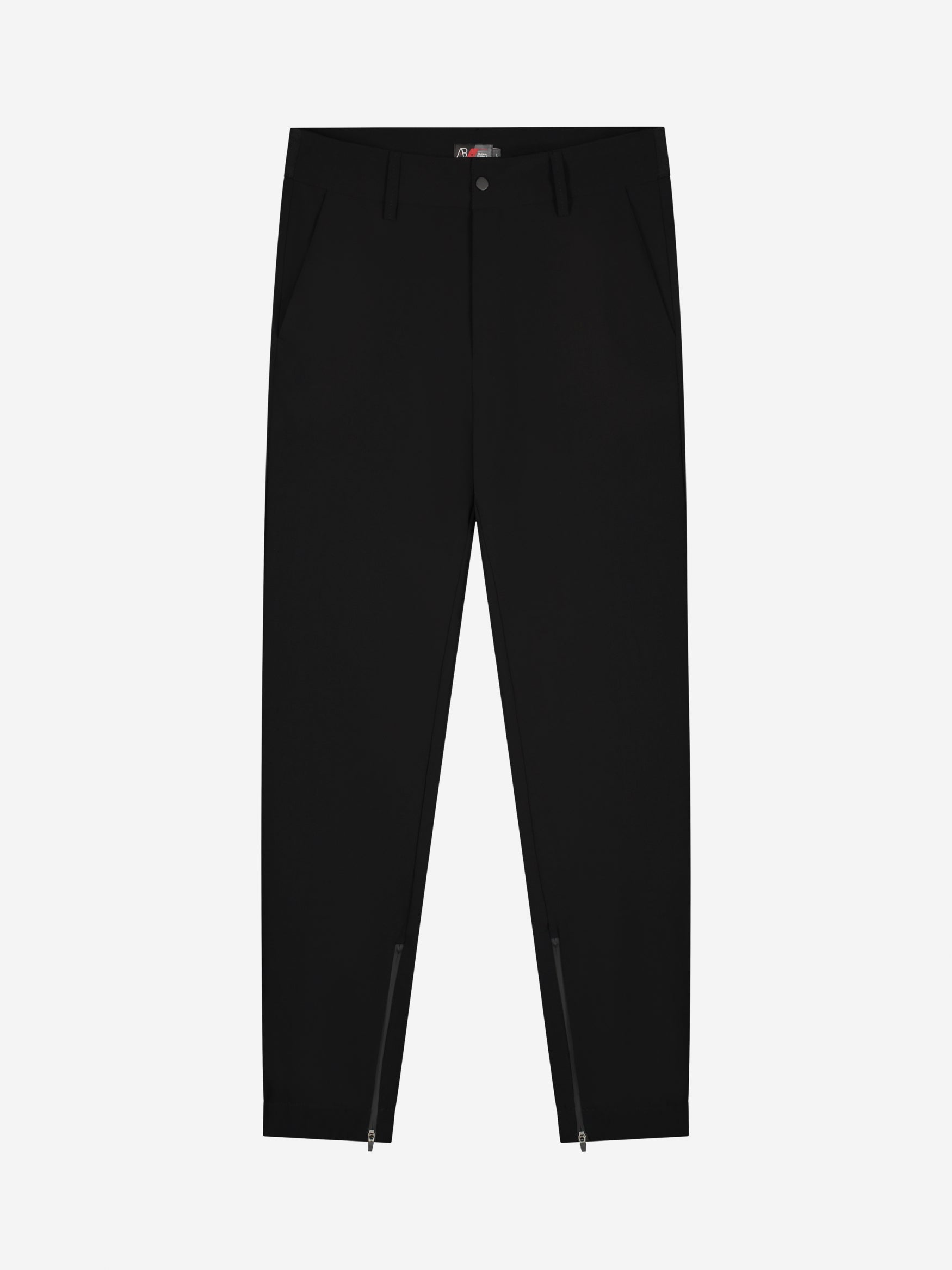 Casual RIB Pants | Jet Black