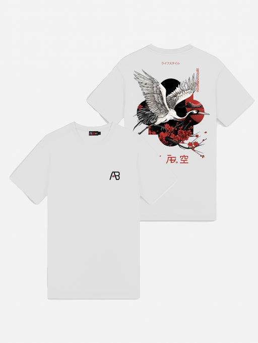 Ink Tee (Crane) | Bright White
