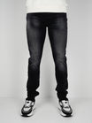 Slim-Fit Denim Jeans Paint | Dark Blue | Jet Black