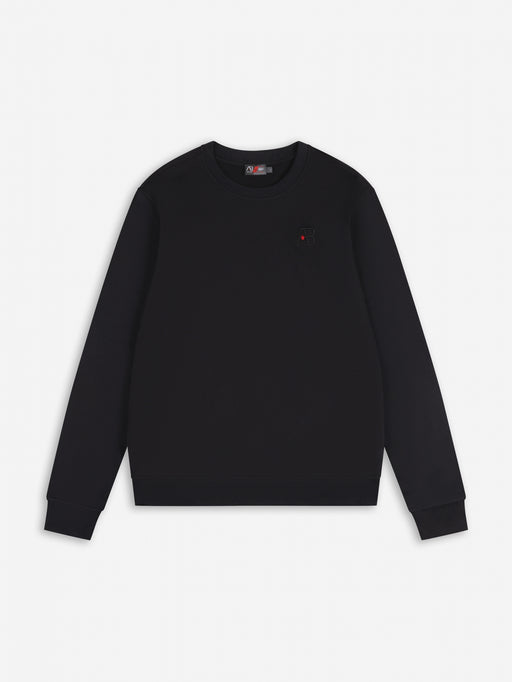 Canvas Crewneck | Jet Black