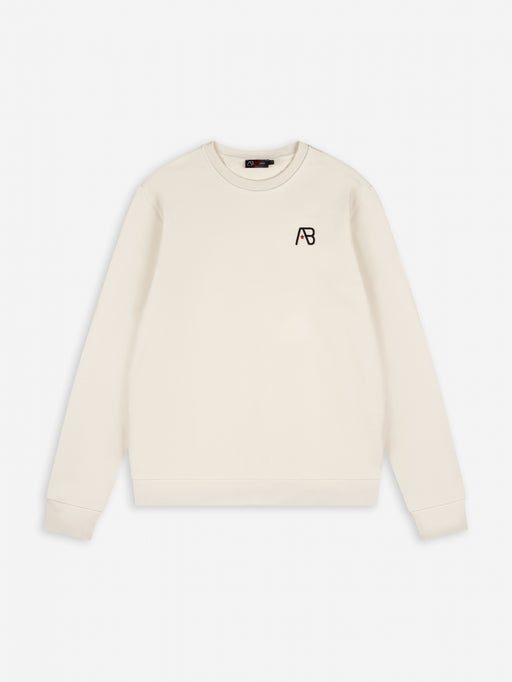 Canvas Crewneck | White Swan